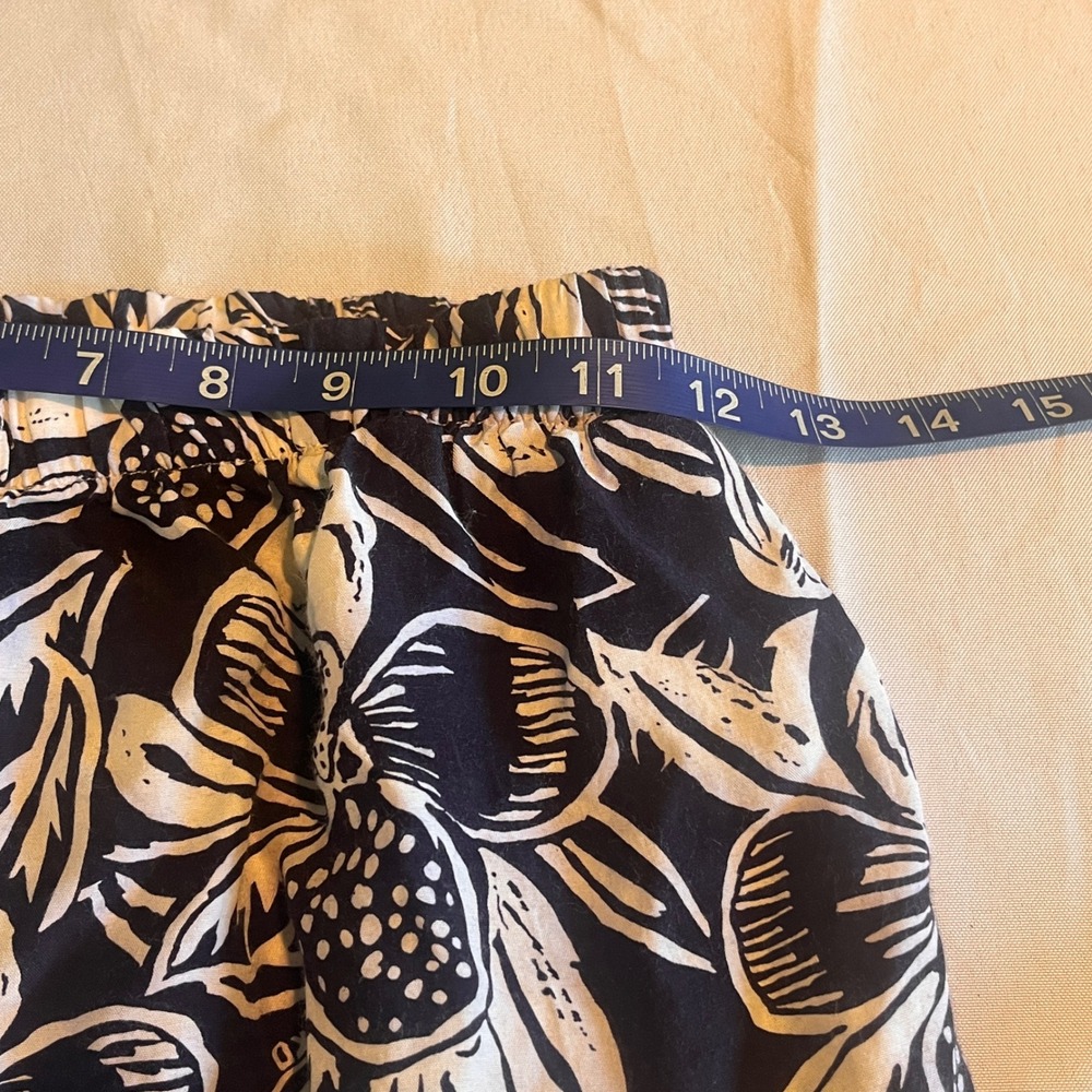 Ken Done Art To Wear Vintage 2 Piece Set Floral Chevron Rayon Pants Top Small - Picture 4 of 16